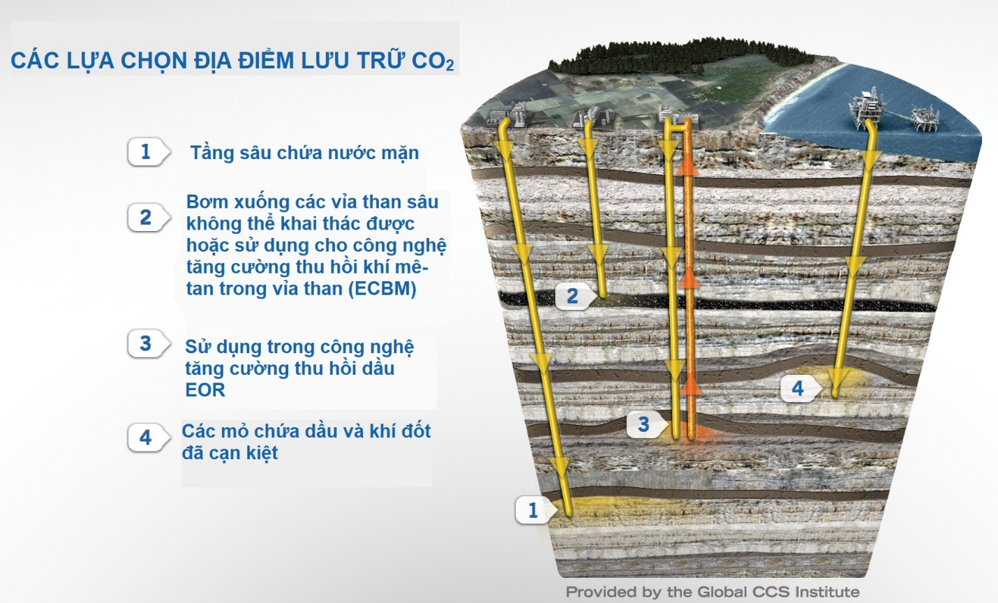 Các dự án thí điểm thu hồi cacbon hứa hẹn tương lai ứng dụng thương mại  không xa.